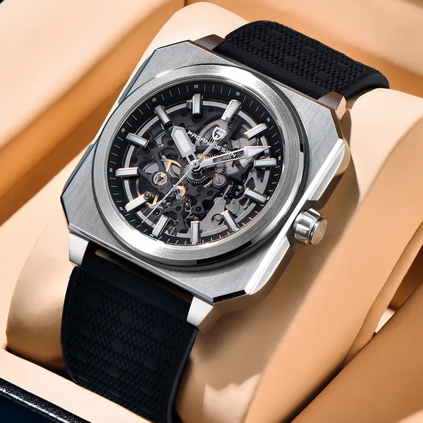 large Часы мужские Pagani Design PD-1791 Black-Silver 0
